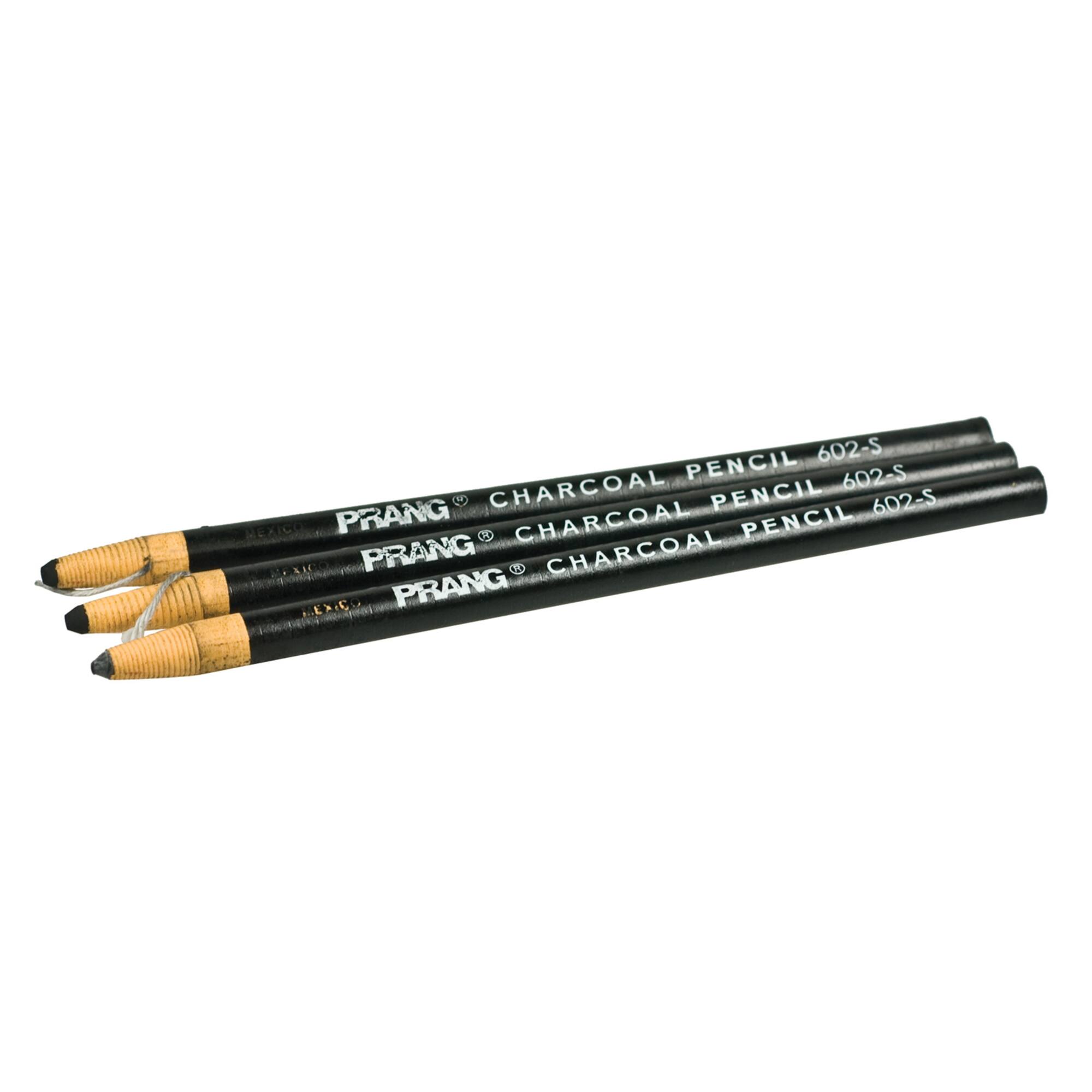 Prang® Peel Off Charcoal Pencils, 12ct.